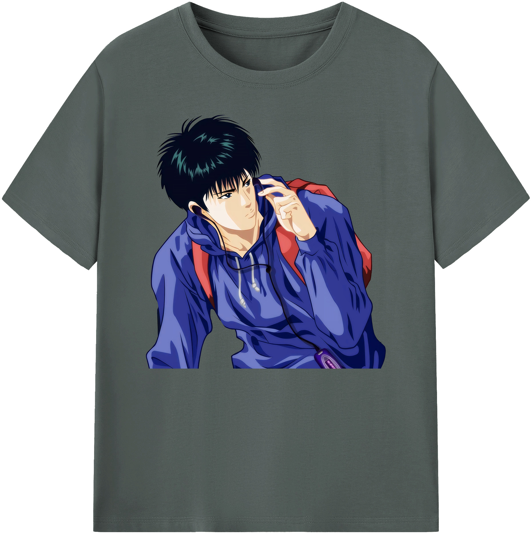 （画像用） SLAM DUNK／スラムダンク 綿100％ メンズ半袖Tシャツ｜肌触りやわらか＆通気性